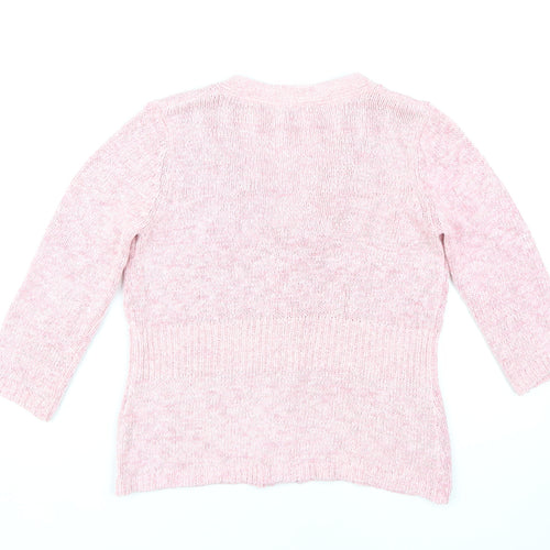 Marks and Spencer Women’s Pink Cardigan Size 10