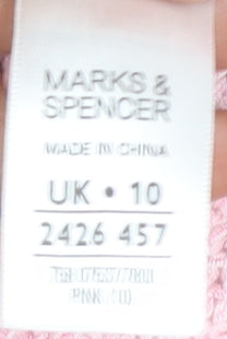 Marks and Spencer Women’s Pink Cardigan Size 10