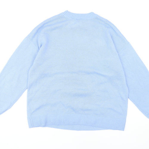 H&M Women Blue Disney Bambi Jumper XS Pullover