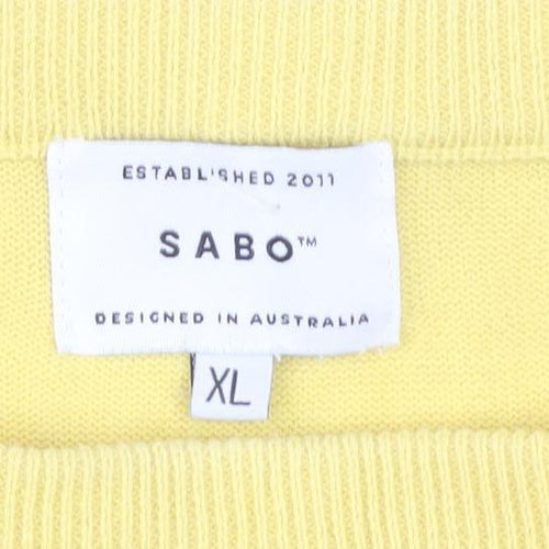 Sabo Women's Multicoloured Striped Pencil Skirt XL