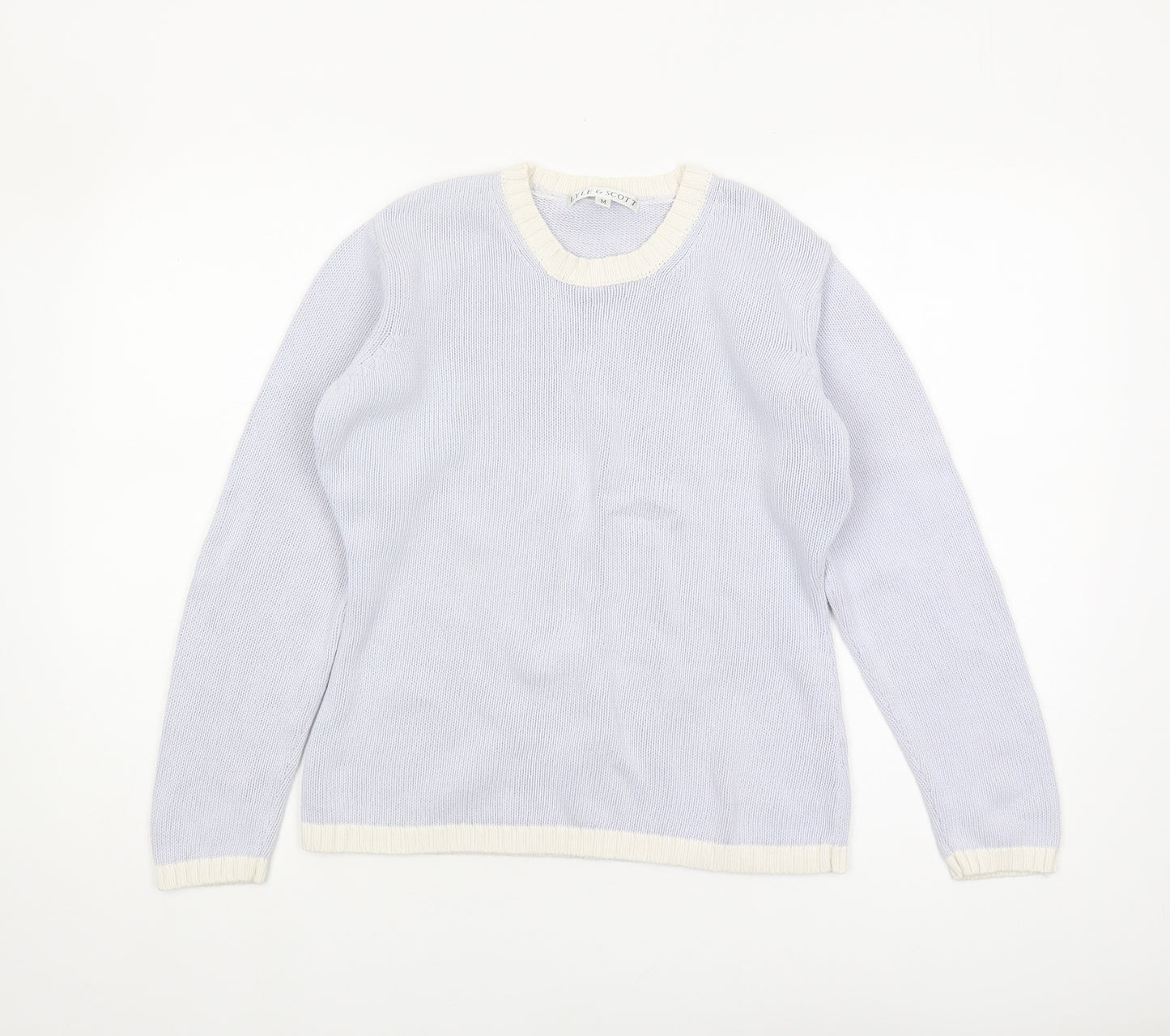 Lyle & Scott Women's Ivory Pullover Jumper M