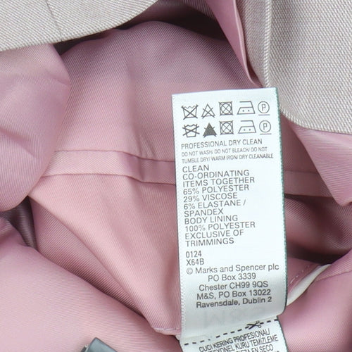 Marks and Spencer Men's Pink Blazer Jacket Size 36R