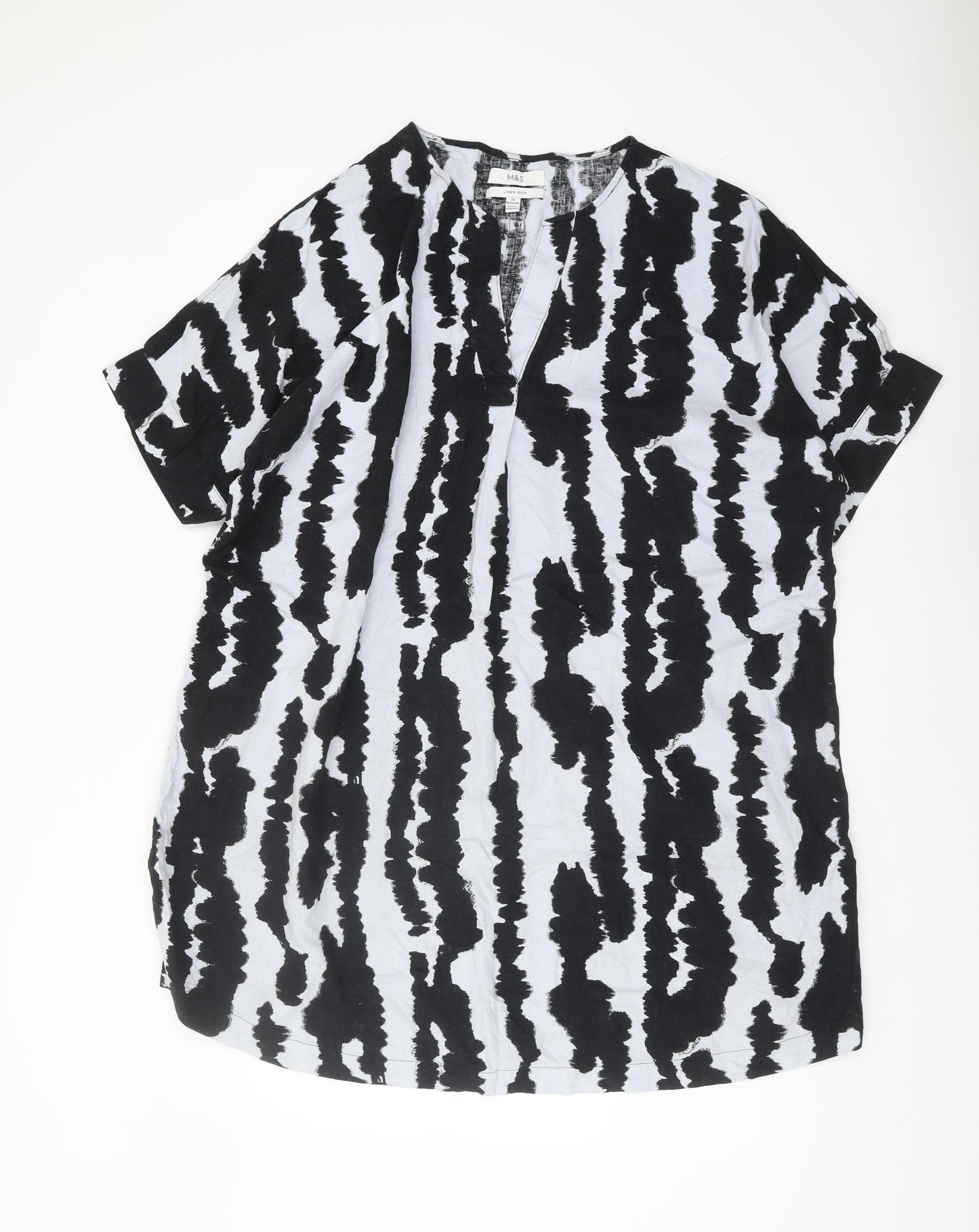 Marks and Spencer Women's Linen Rich Top - Size 20