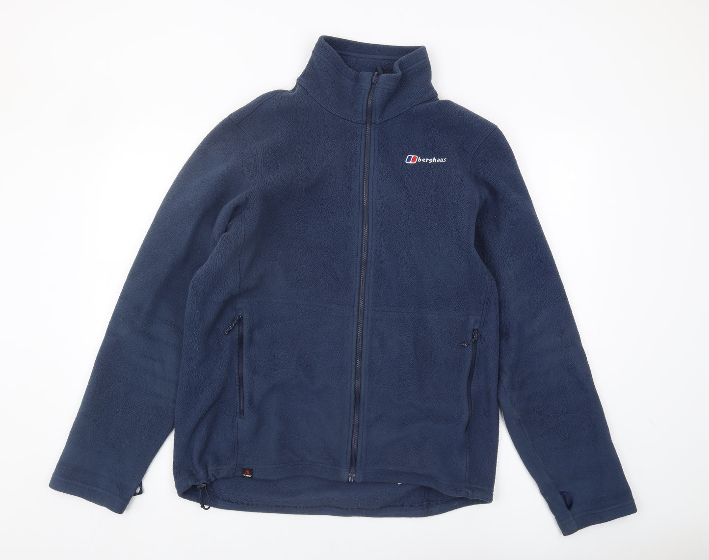 Berghaus Men’s Blue Fleece Jacket, Size L, Full Zip