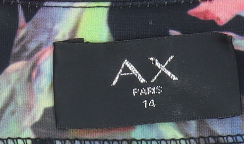 AX Paris Women's Floral Bodycon Dress Size 14 Multicoloured