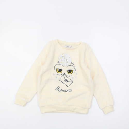 Harry Potter Boys' Ivory Fleece Pyjama Top, 5-6 Years