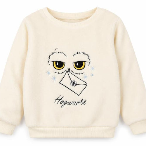 Harry Potter Boys' Ivory Fleece Pyjama Top, 5-6 Years