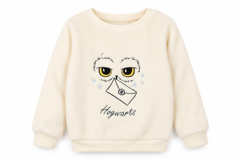 Harry Potter Boys' Ivory Fleece Pyjama Top, 5-6 Years