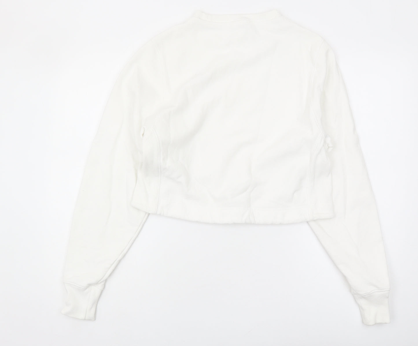 Victoria's Secret Pink Women's White XS Pullover Sweatshirt