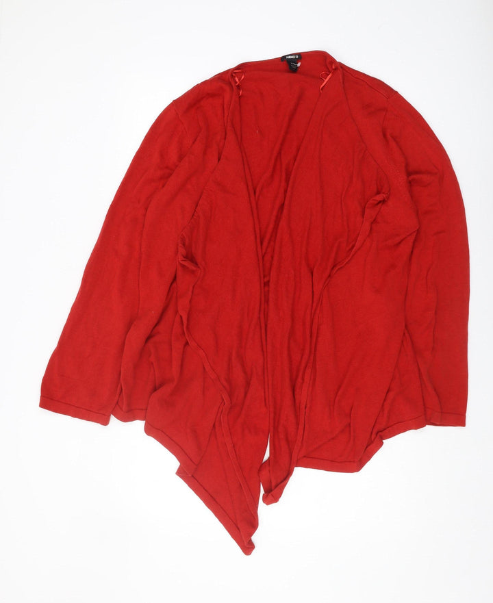 H&M Women's Red Cardigan Size 2XL