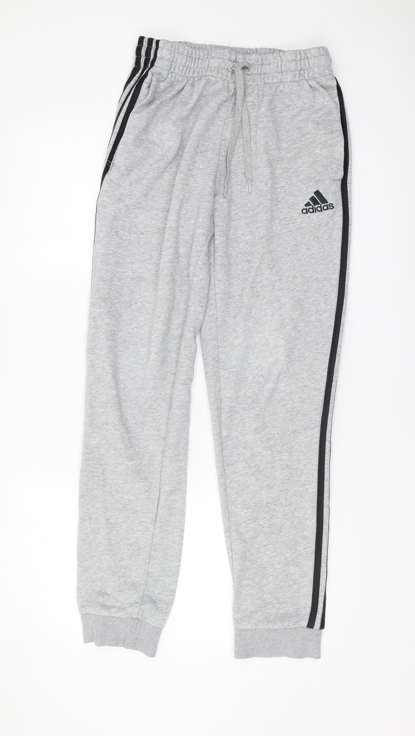 Adidas Men's Grey Jogger Trousers M - Casual Comfort