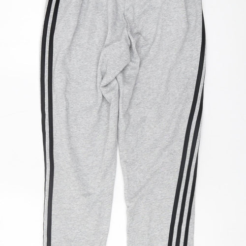 Adidas Men's Grey Jogger Trousers M - Casual Comfort