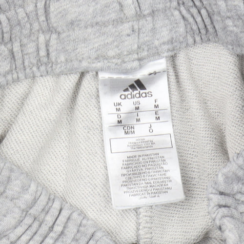 Adidas Men's Grey Jogger Trousers M - Casual Comfort