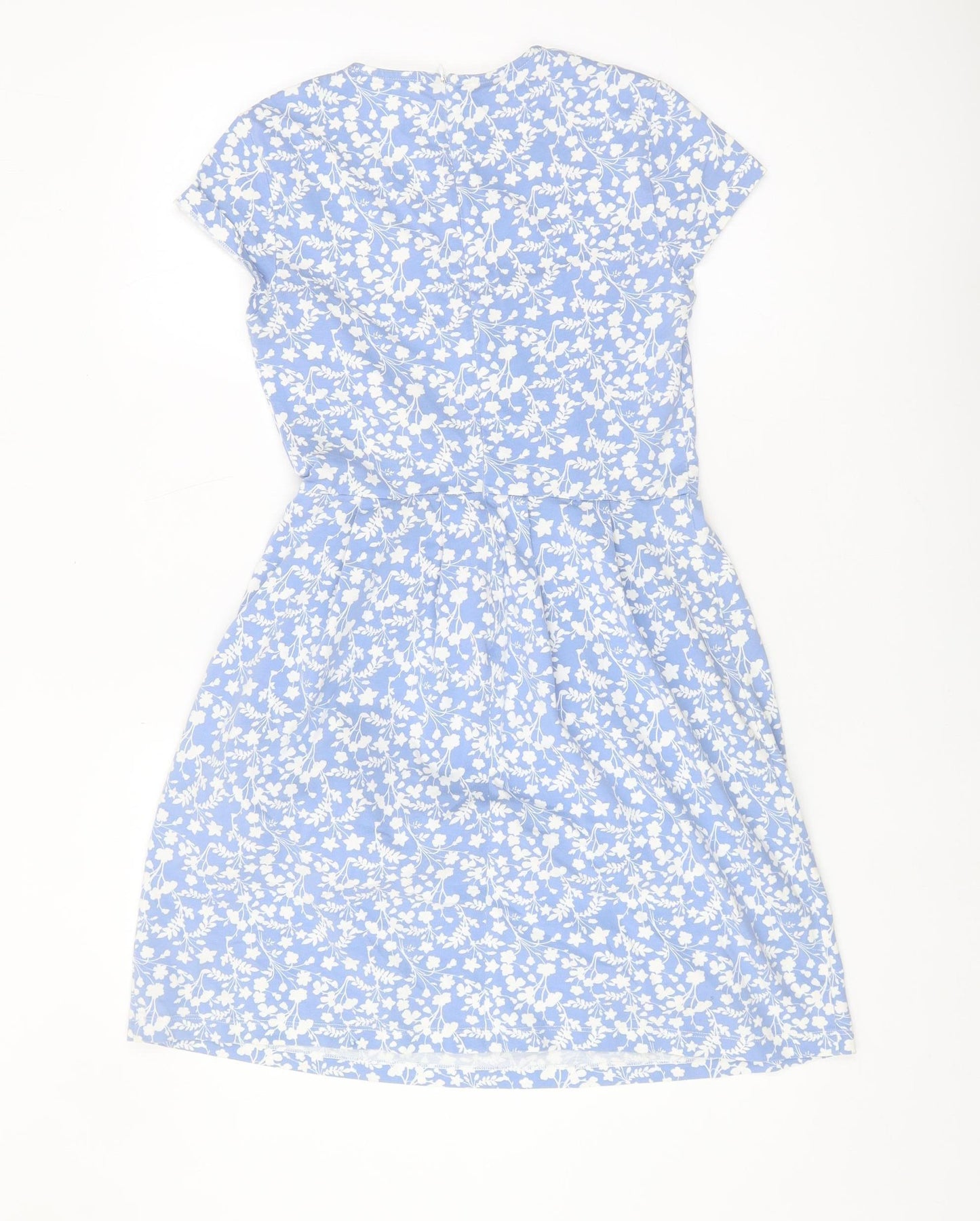 Hobbs Women's Blue Floral A-Line Dress, Size 8
