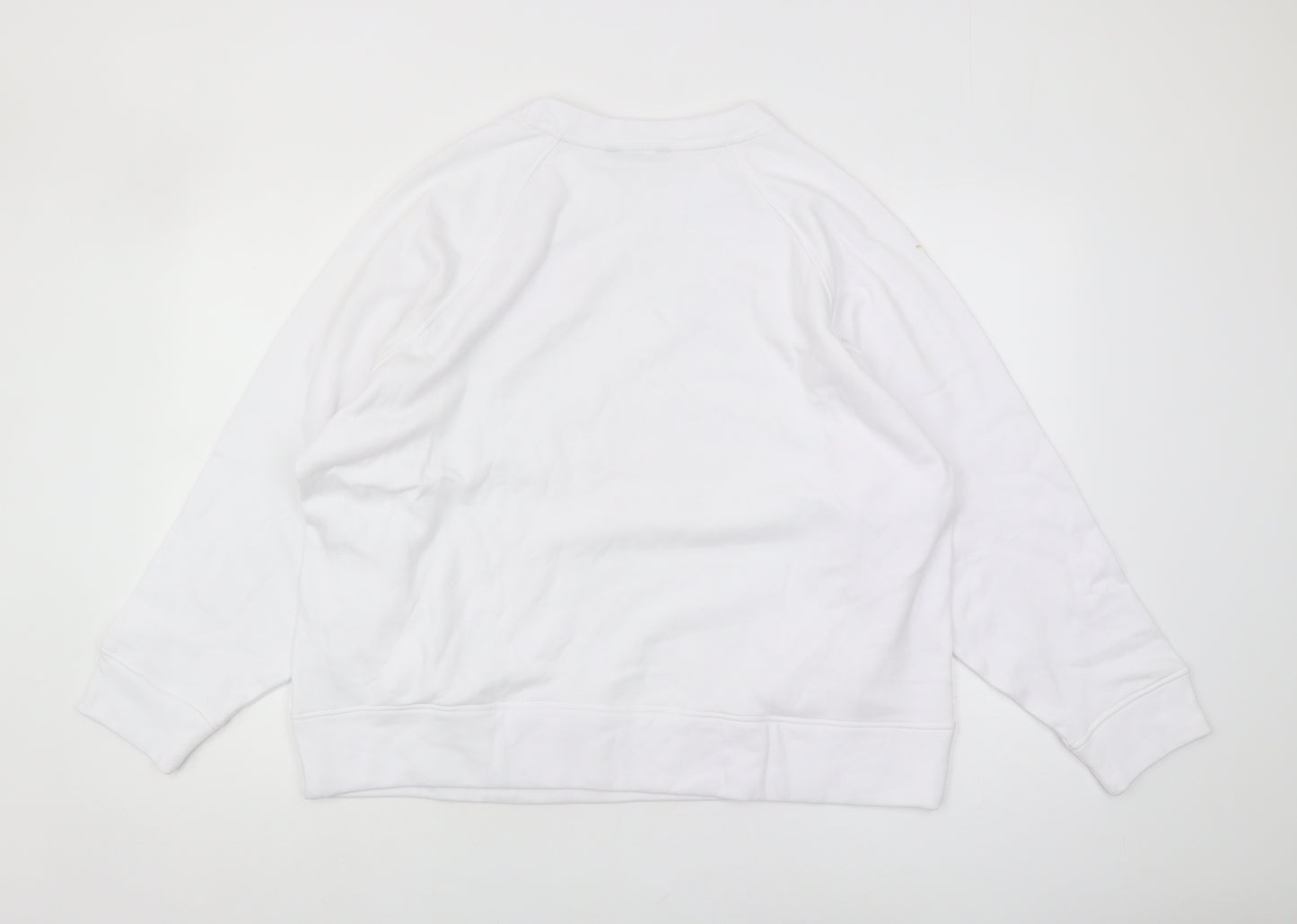Marks and Spencer Women’s White Pullover Sweatshirt Size 18