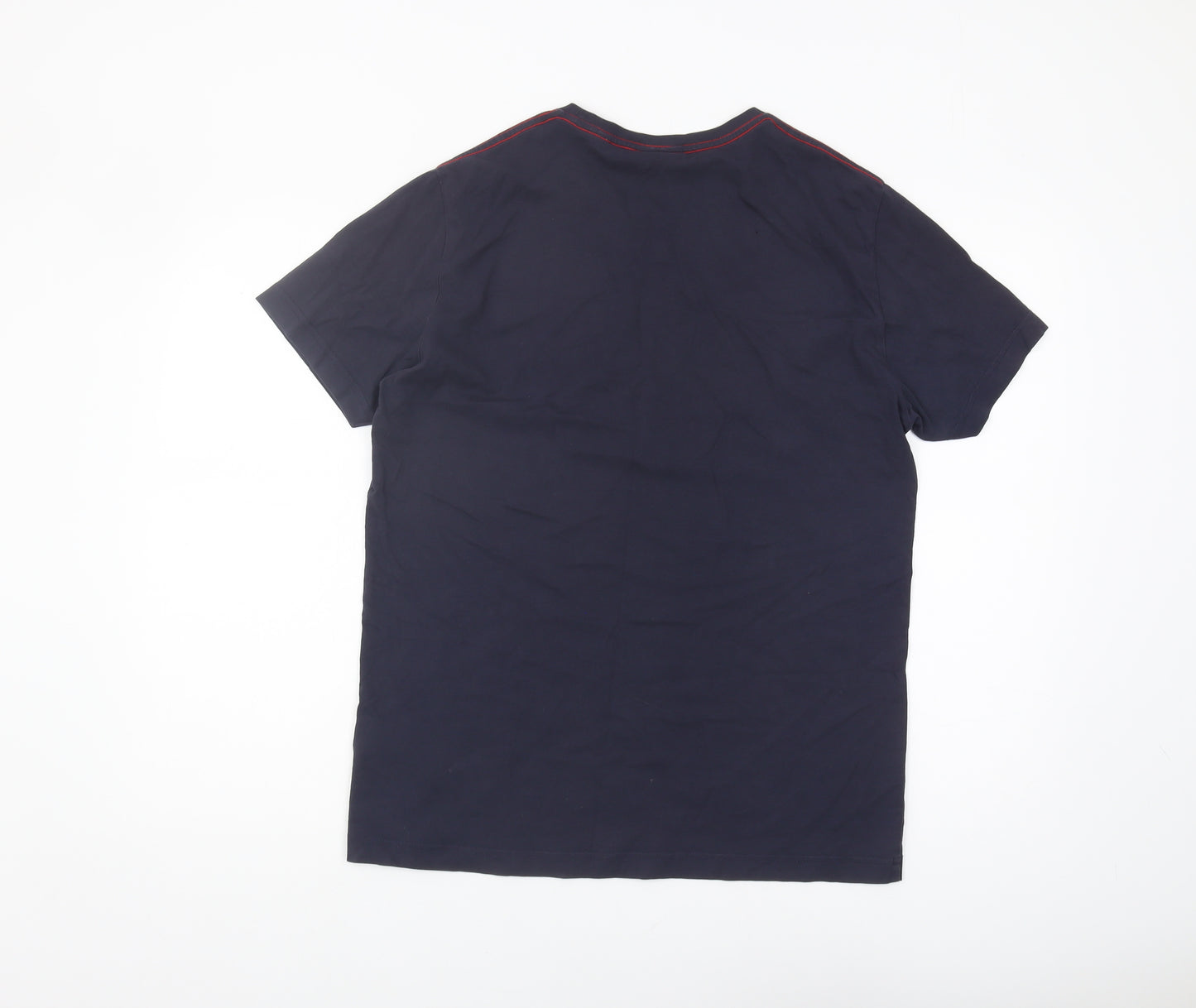 Gant Men's Blue Crew Neck T-Shirt Size L