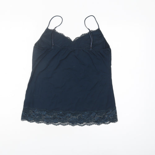 Jigsaw Women's Blue Lace Camisole Top L