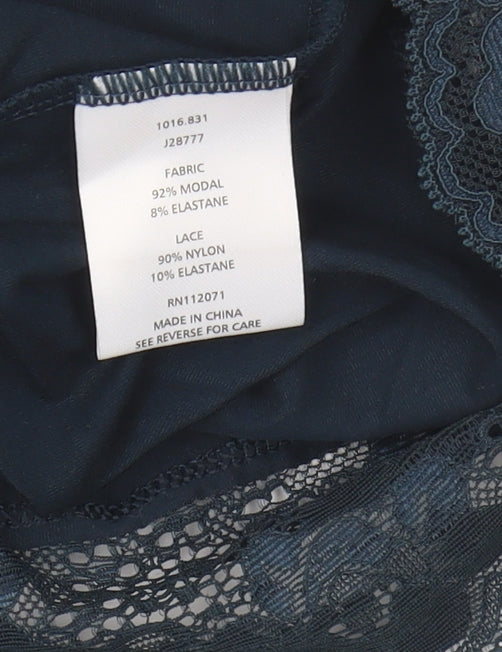 Jigsaw Women's Blue Lace Camisole Top L