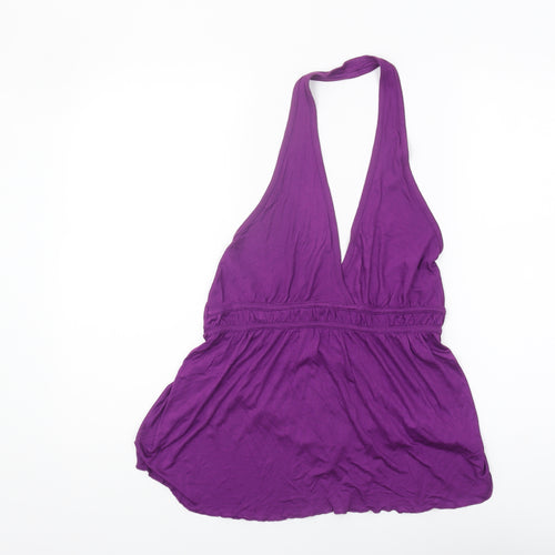 Next Women's Purple Halter Top Size 12