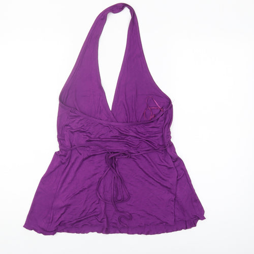 Next Women's Purple Halter Top Size 12