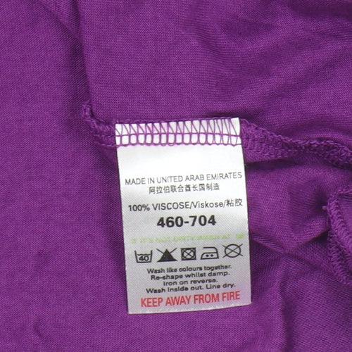 Next Women's Purple Halter Top Size 12