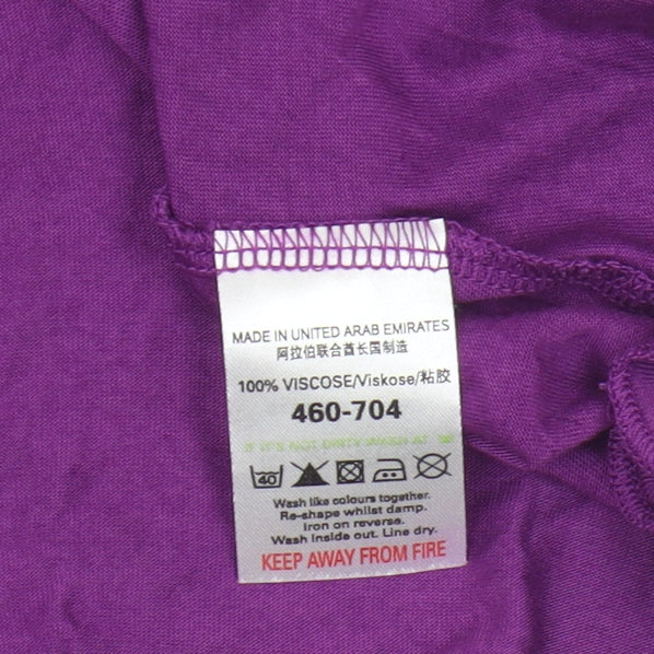 Next Women's Purple Halter Top Size 12