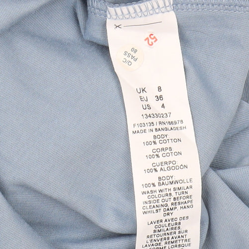 ASOS DESIGN Women's Blue Halter Maxi Dress Size 8