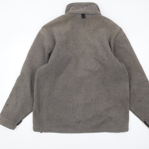 Berghaus Men's Grey L Fleece Jacket - Full Zip Casual Outdoor
