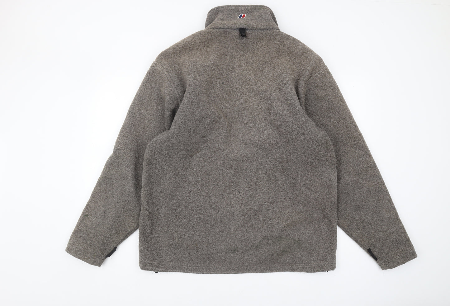Berghaus Men's Grey L Fleece Jacket - Full Zip Casual Outdoor