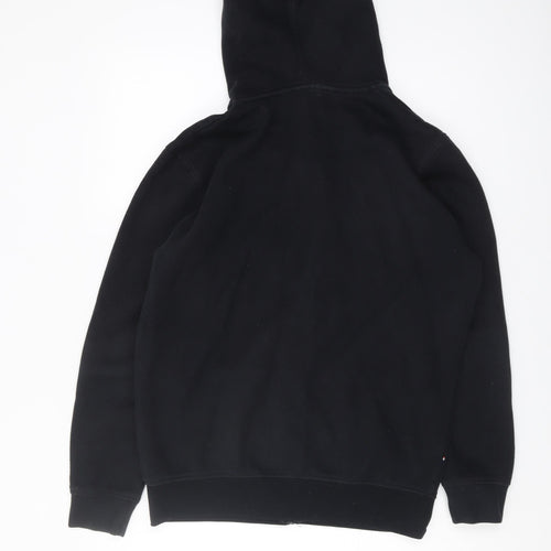 U.S. Polo Assn. Men's Black Medium Full Zip Hoodie