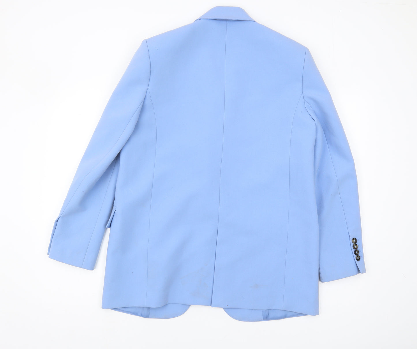 Zara Women Blue Blazer UK 12 Regular Fit