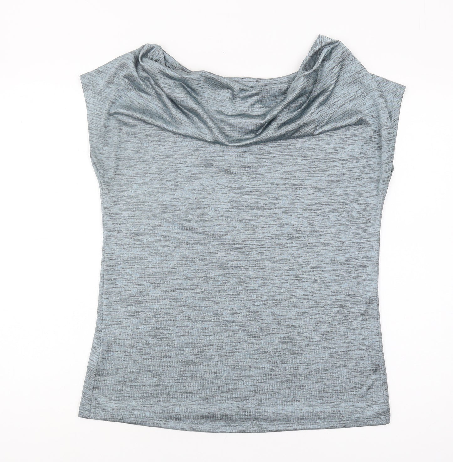 Next Women's Grey Cowl Neck Top Size 12