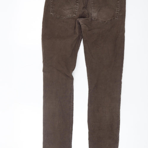 GAP Men's Brown Slim Corduroy Trousers, Size 29