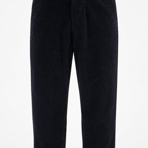 Zara Men's Black Corduroy Trousers, M, Casual Style