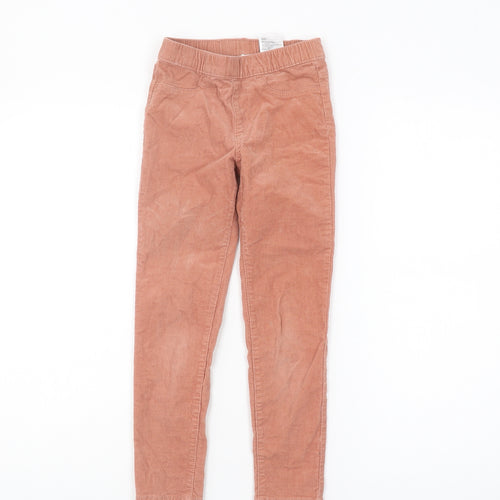 H&M Girls Pink Jegging Trousers Size 7 Years