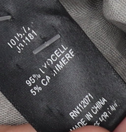 Jigsaw Women's Grey High Neck Basic Top - Size S