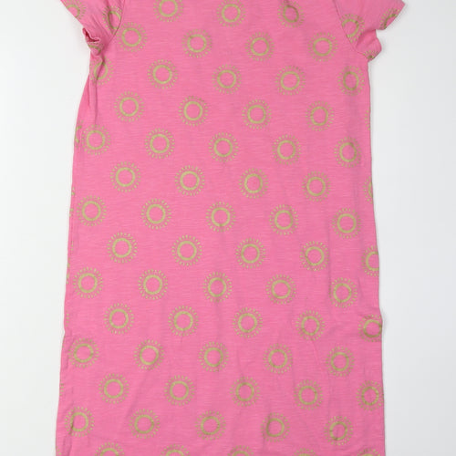 Boden Women’s Pink Cotton Short Sleeve Dress