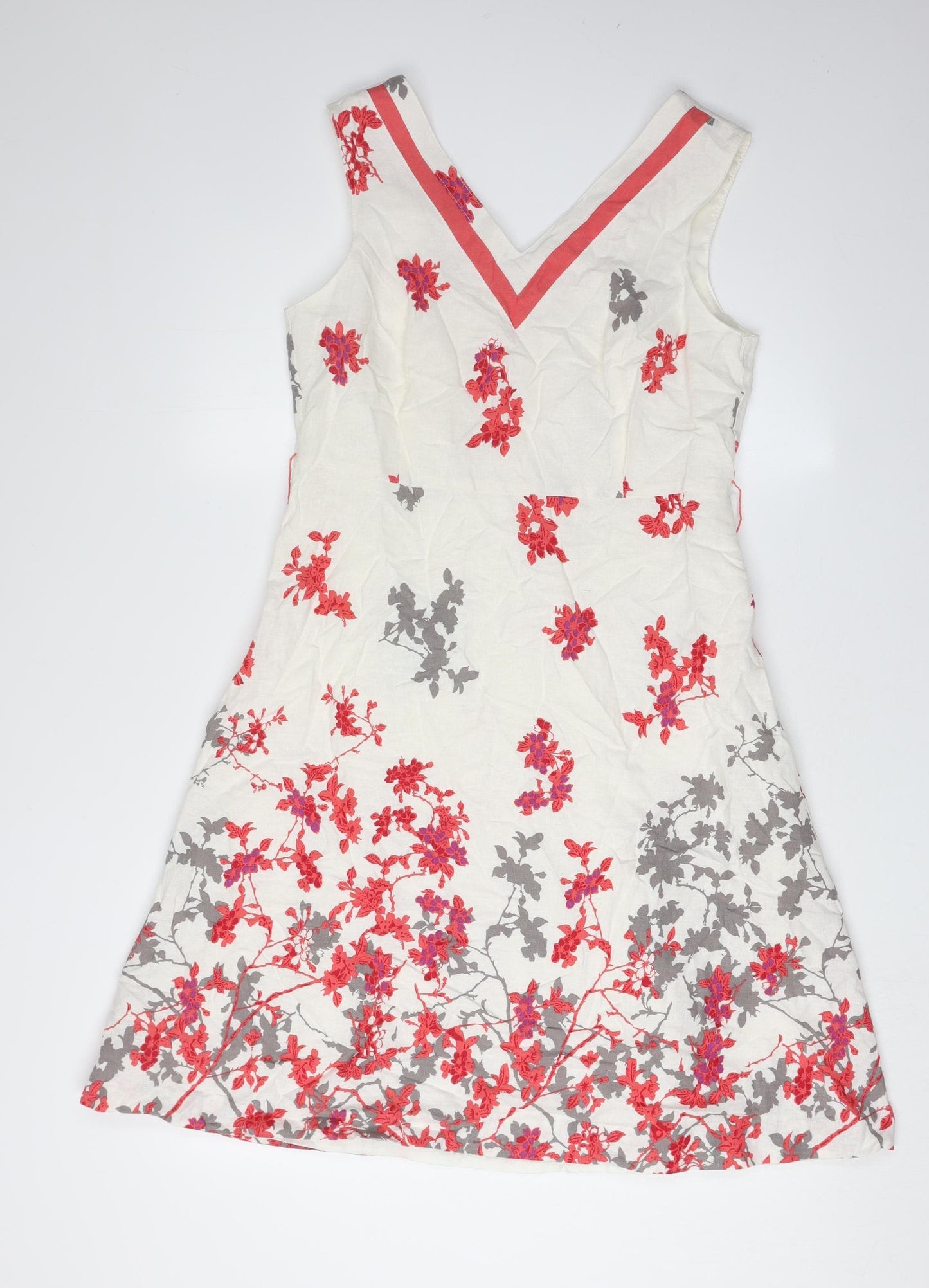 Klass Collection Women's Floral Dress 12 Sleeveless