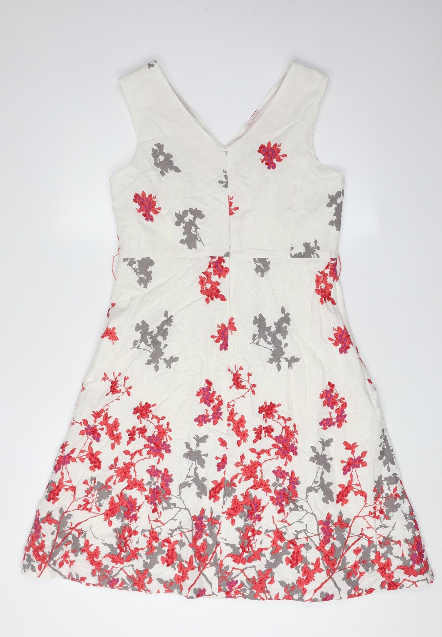 Klass Collection Women's Floral Dress 12 Sleeveless