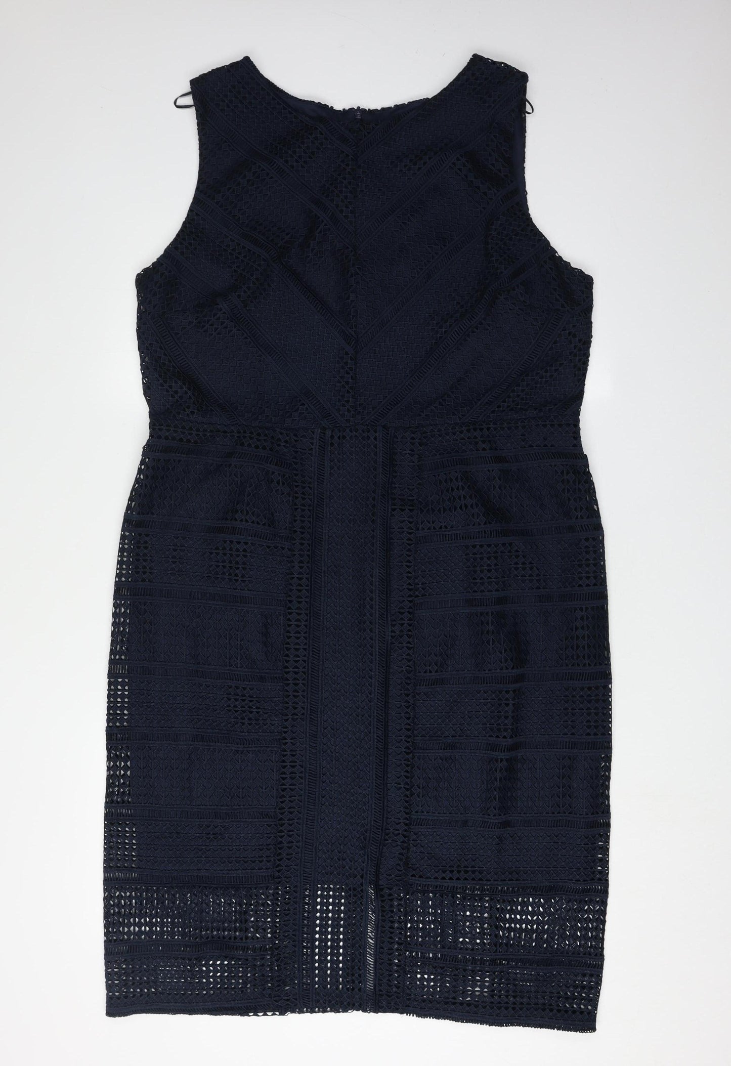 Wallis Women's Black Sheath Dress Size 18