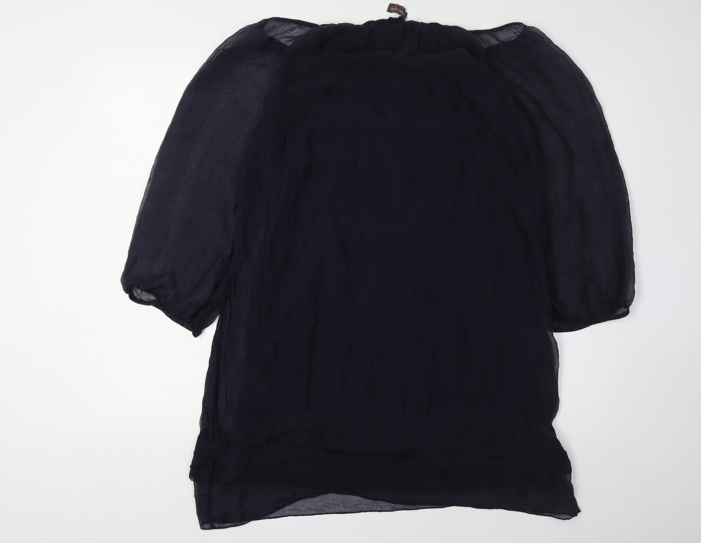 Phase Eight Women's Black Silk Dress, Size L