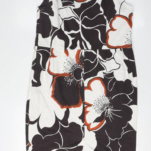 Principles Women's Multicoloured Floral Dress Size 14