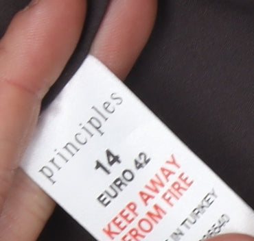 Principles Women's Multicoloured Floral Dress Size 14