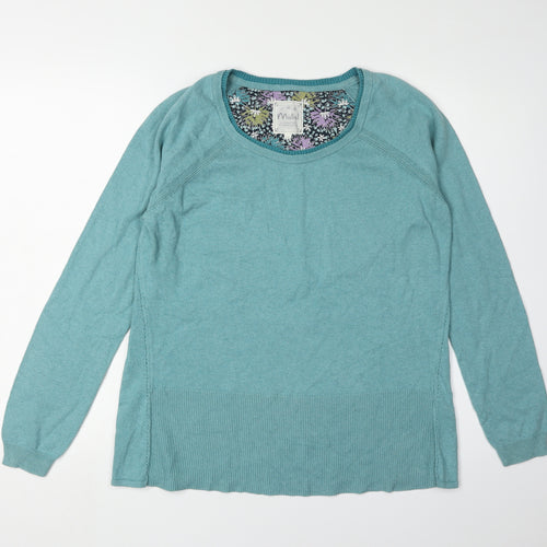 Mistral Women's Blue Pullover Jumper Size 14