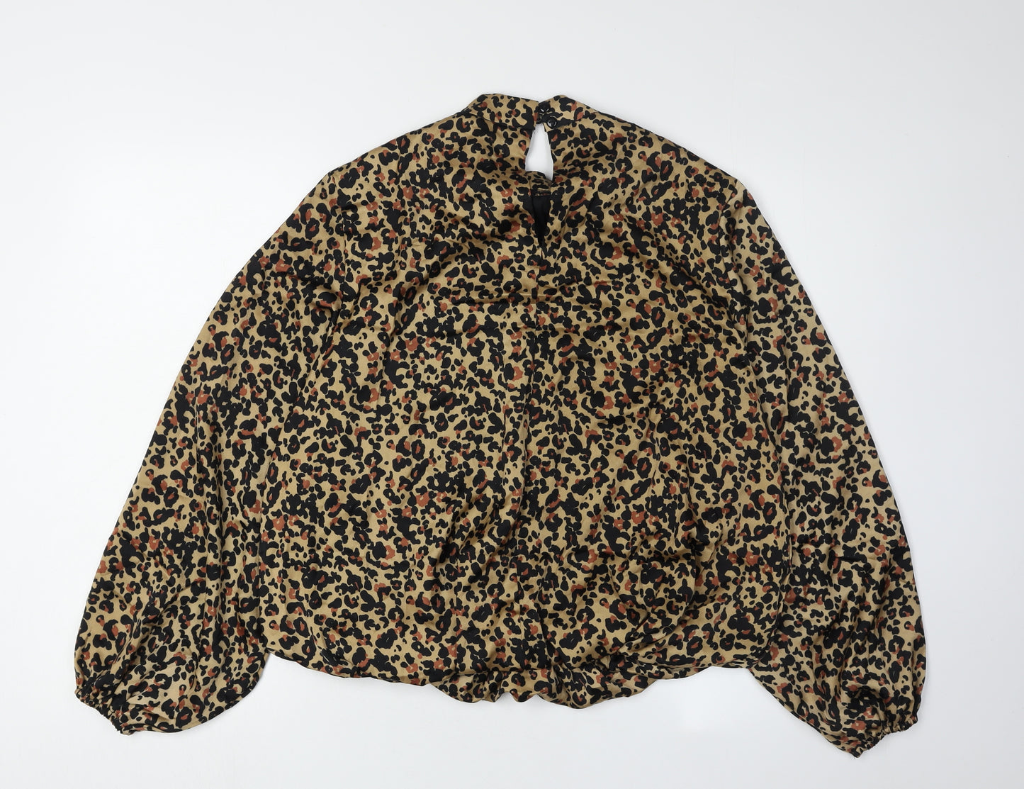 Blue Vanilla Women's Animal Print Blouse, M, Multicoloured