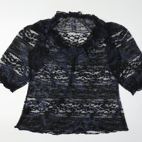 Marks and Spencer Women's Black Lace Blouse Size 20