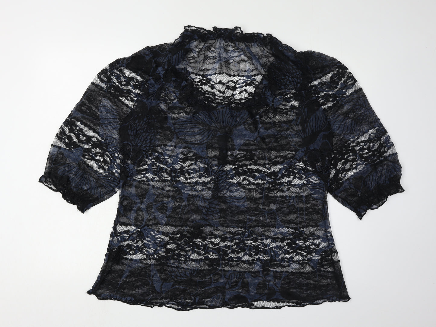 Marks and Spencer Women's Black Lace Blouse Size 20