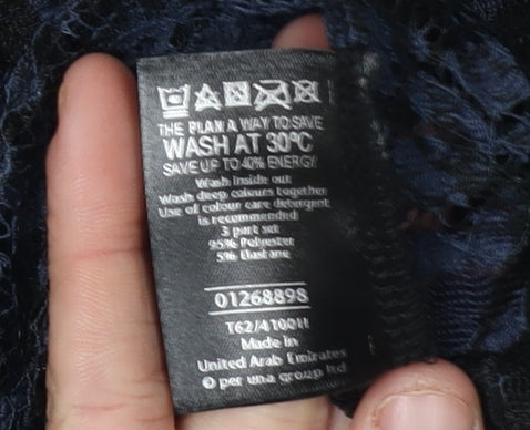 Marks and Spencer Women's Black Lace Blouse Size 20