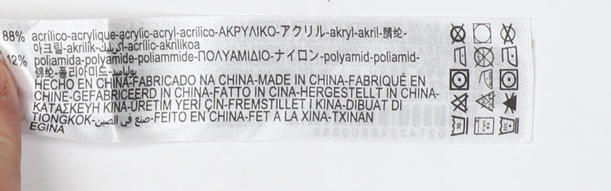 Zara Women's Red Long Sleeve Top - Size M