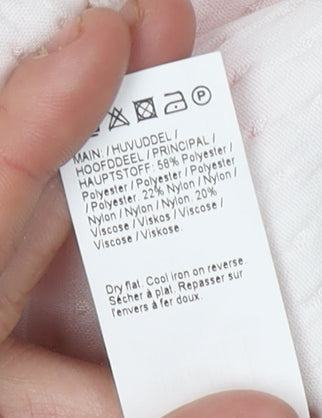 River Island Women's White Floral A-Line Dress Size 6